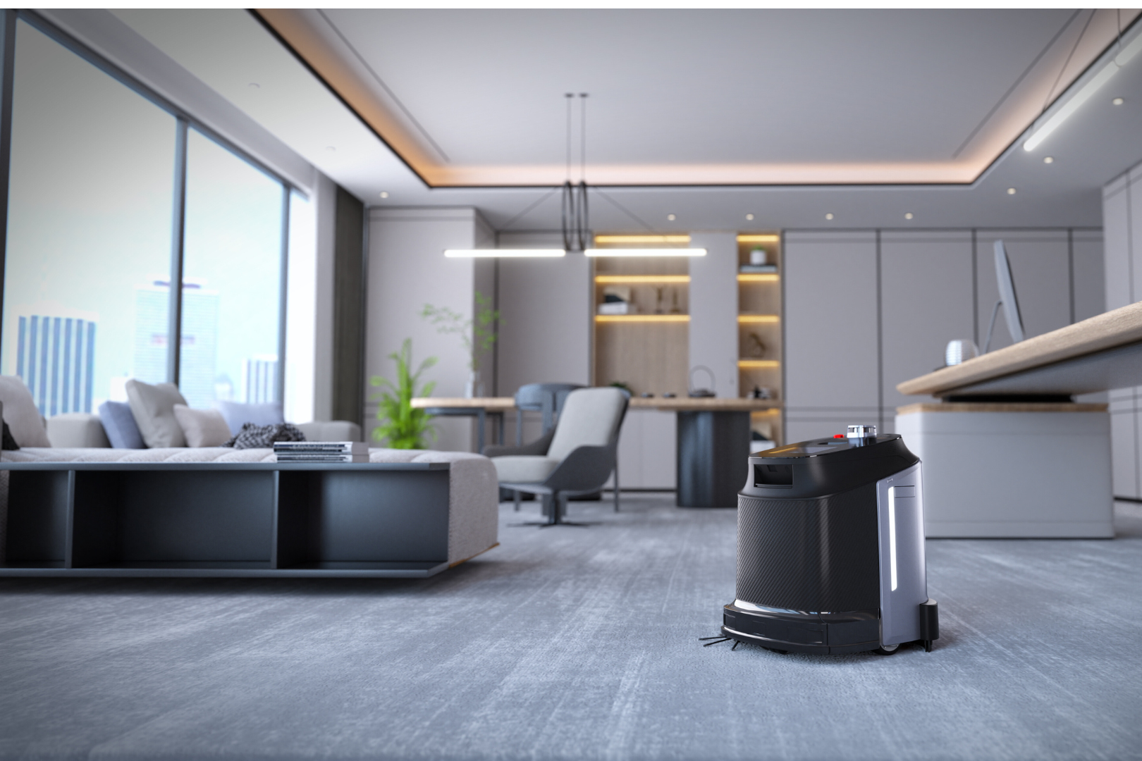 ROSI X All-in-one Robotic floor Cleaner Office